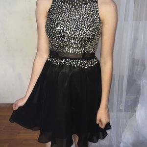 Black homecoming dress